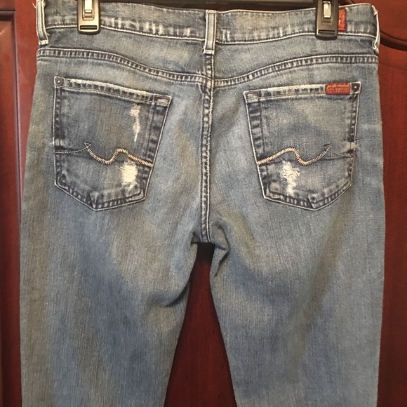 7 for all man kind Bootcut Jeans - Size 29 - Picture 8 of 15